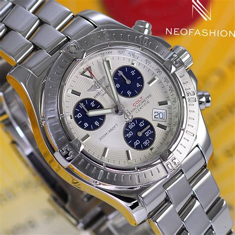 breitling colt chronograph white face|breitling colt chronometre automatic.